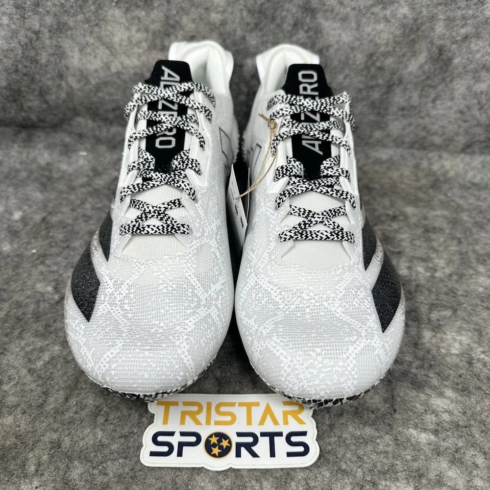 Adidas Adizero Electric 2 Football Cleats Mens Size 8 White Black IE8867